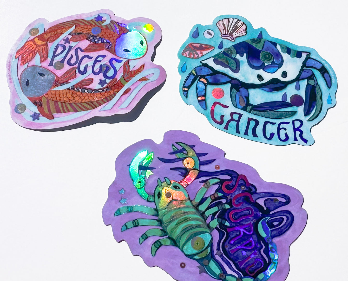 Zodiac Stickers - Scorpio