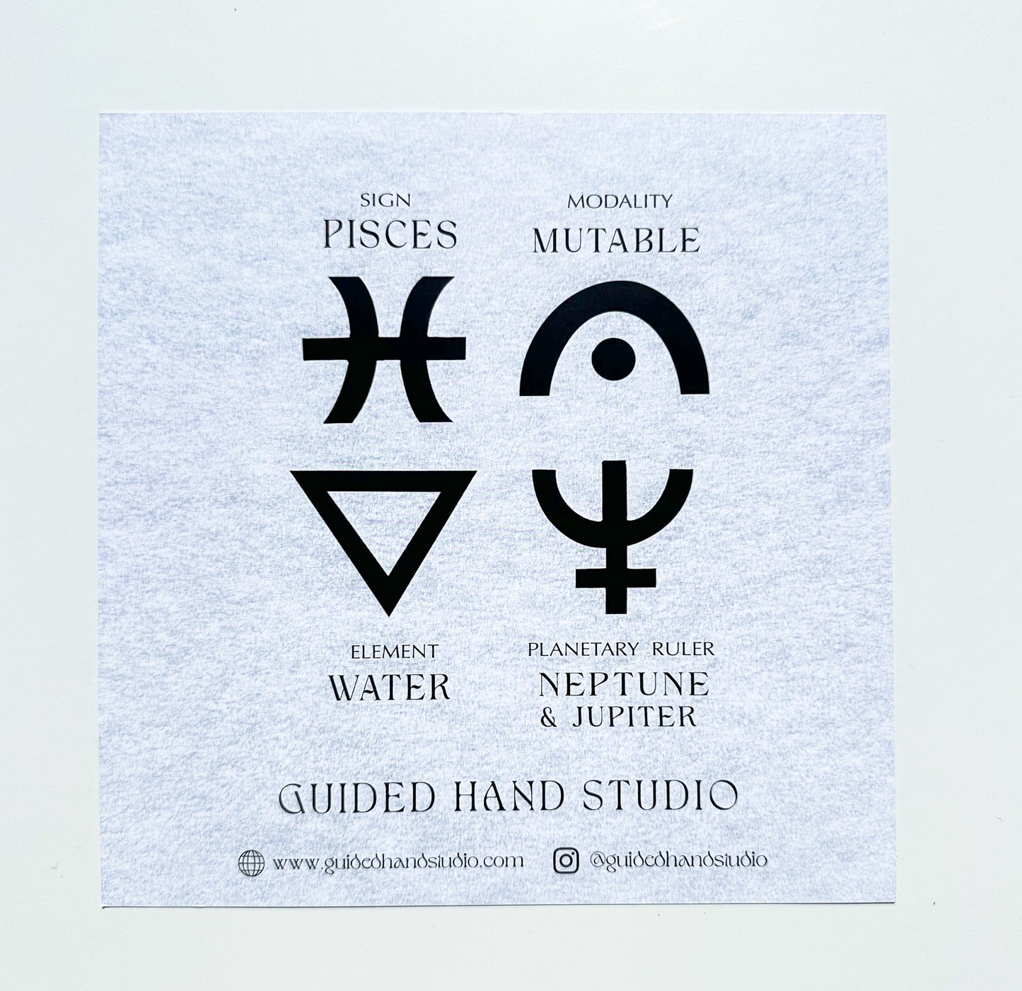 Zodiac Print- Pisces