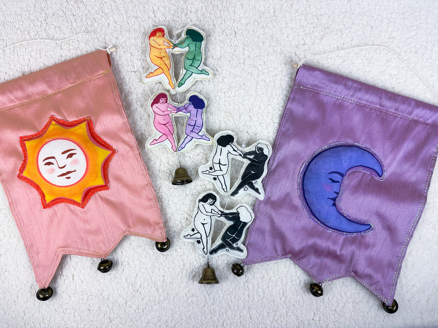 Sun & Moon Bell Banners