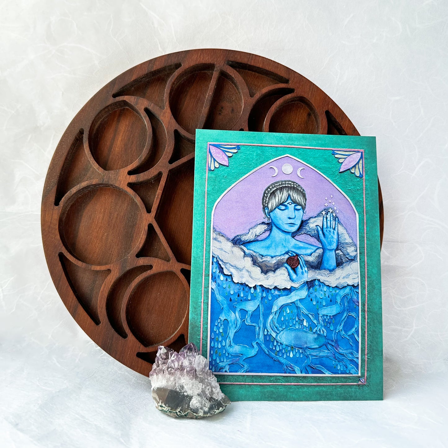 The High Priestess mini print