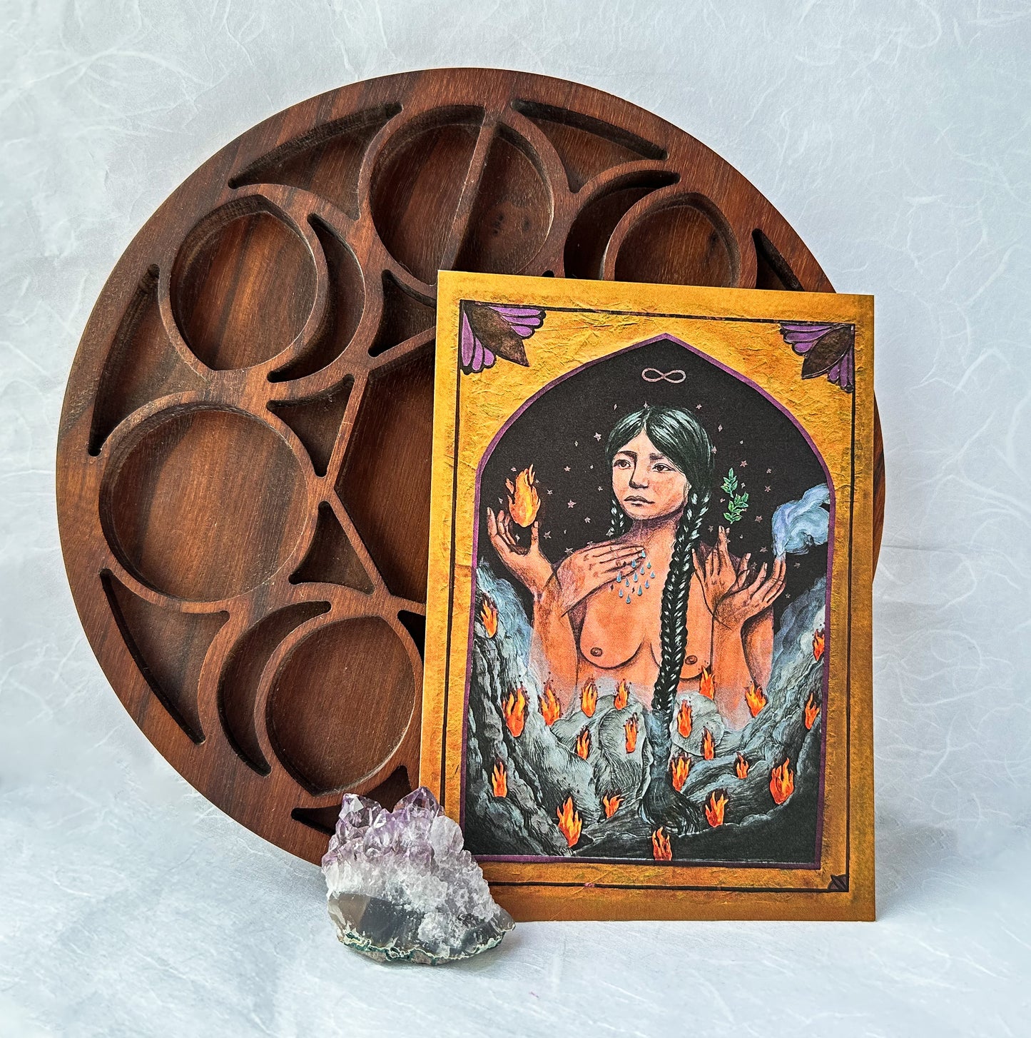 The Magician mini print
