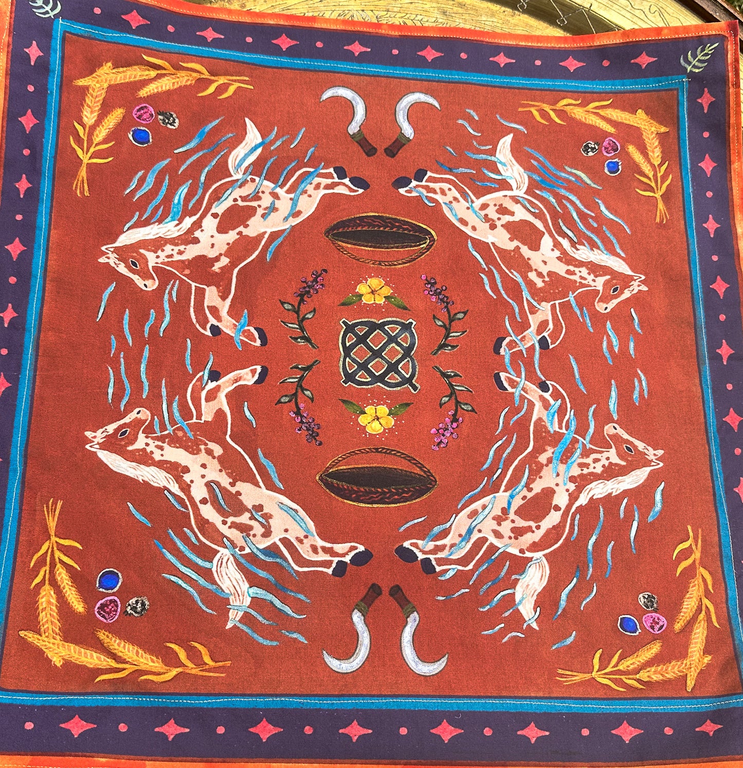 Altar Cloth: Lughnasadh