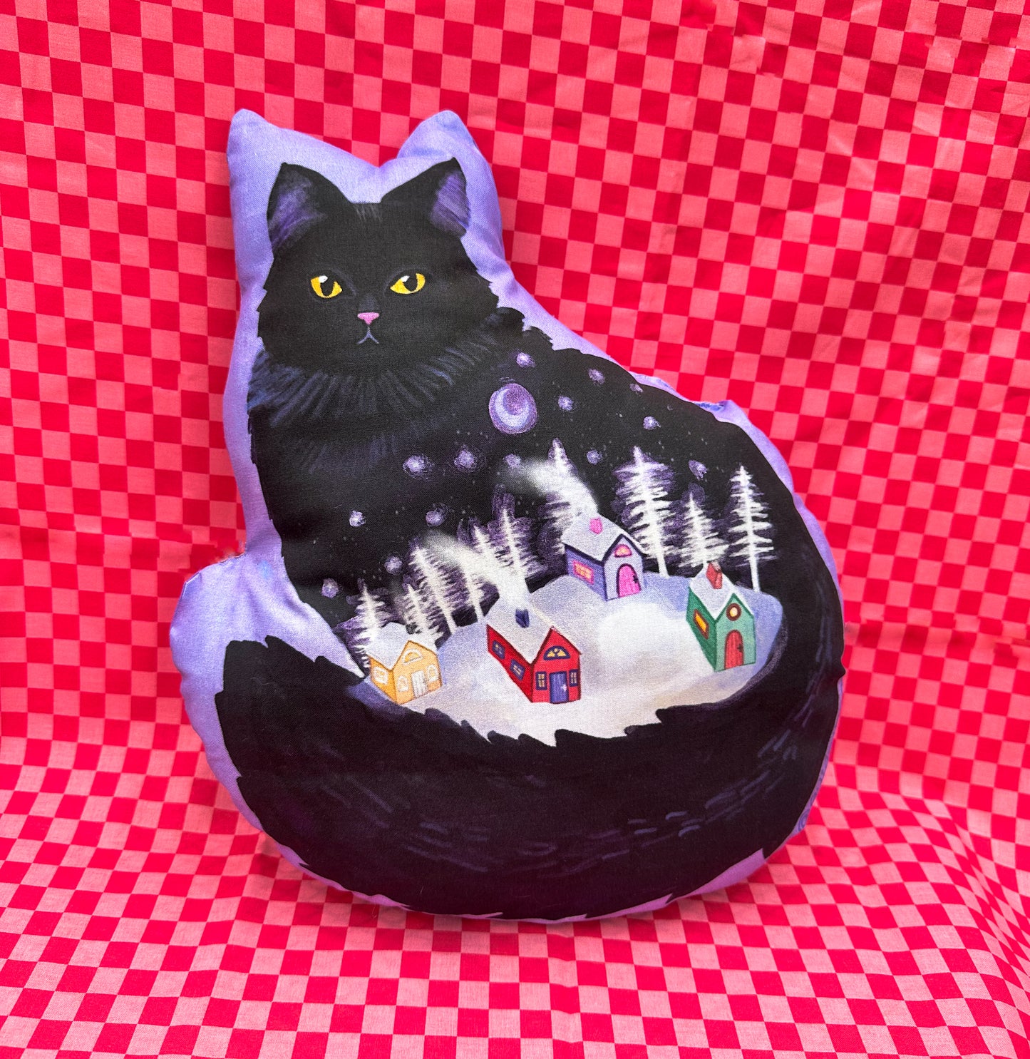 Yule Cat Pillow