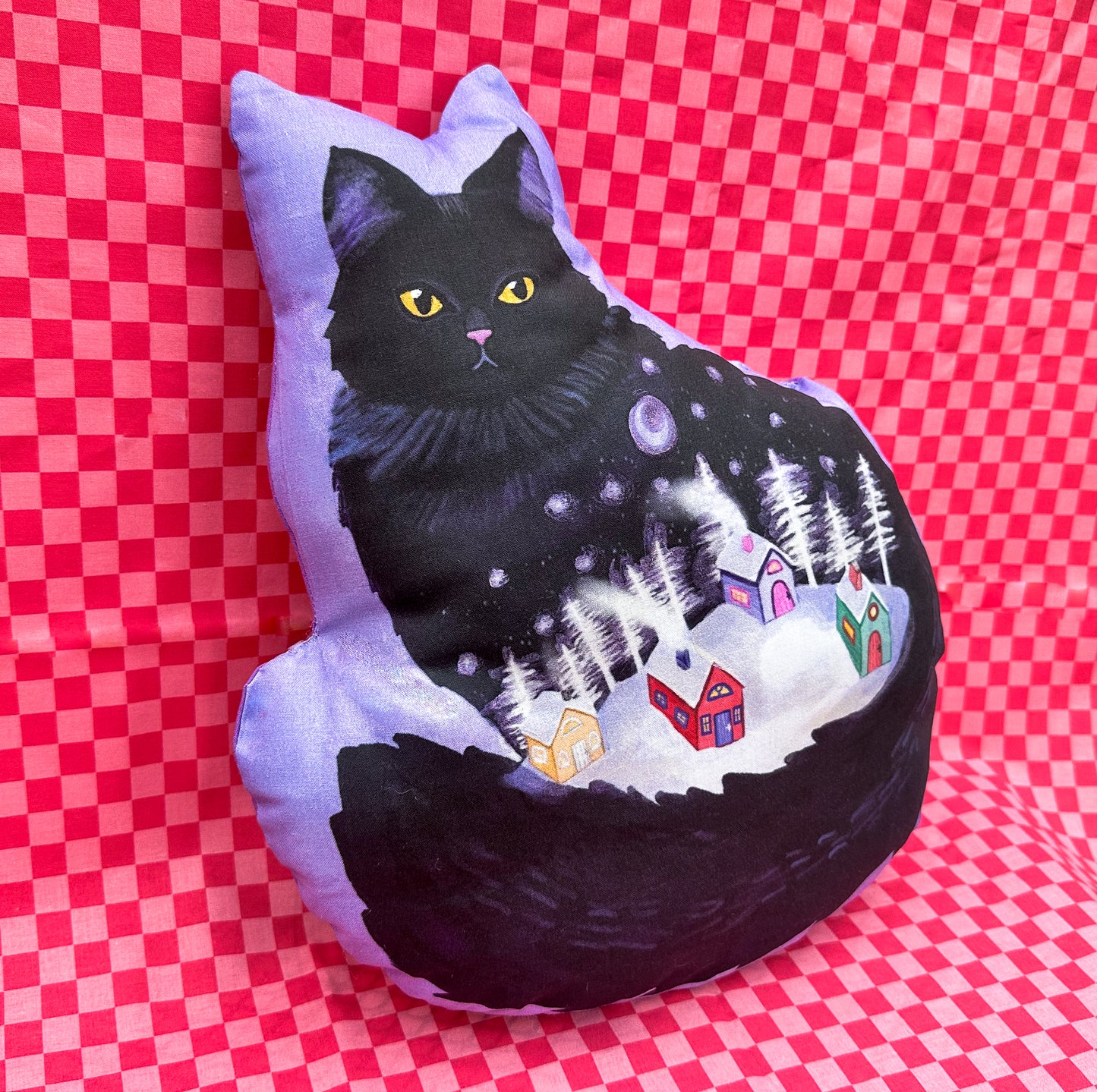 Yule Cat Pillow