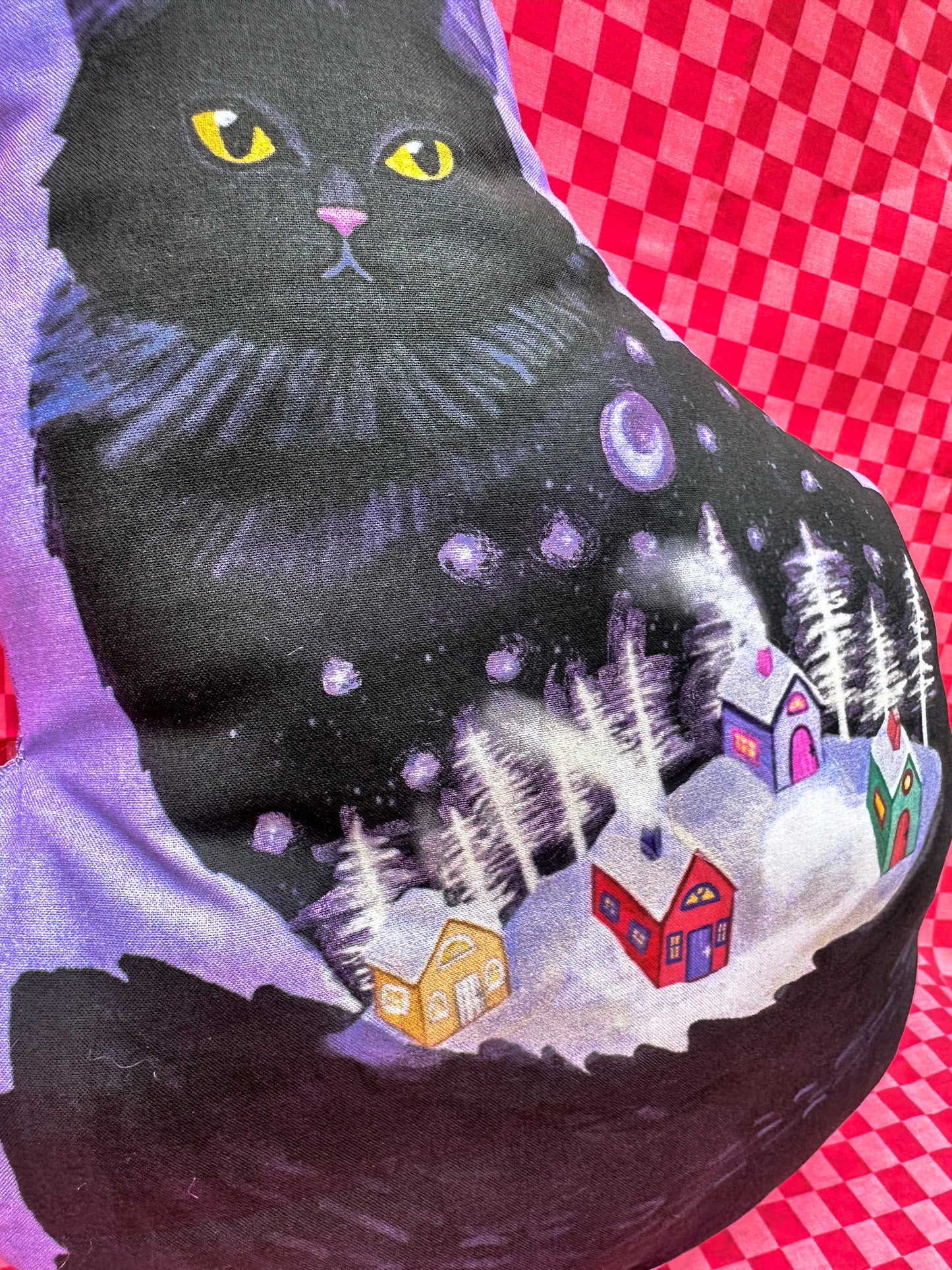 Yule Cat Pillow