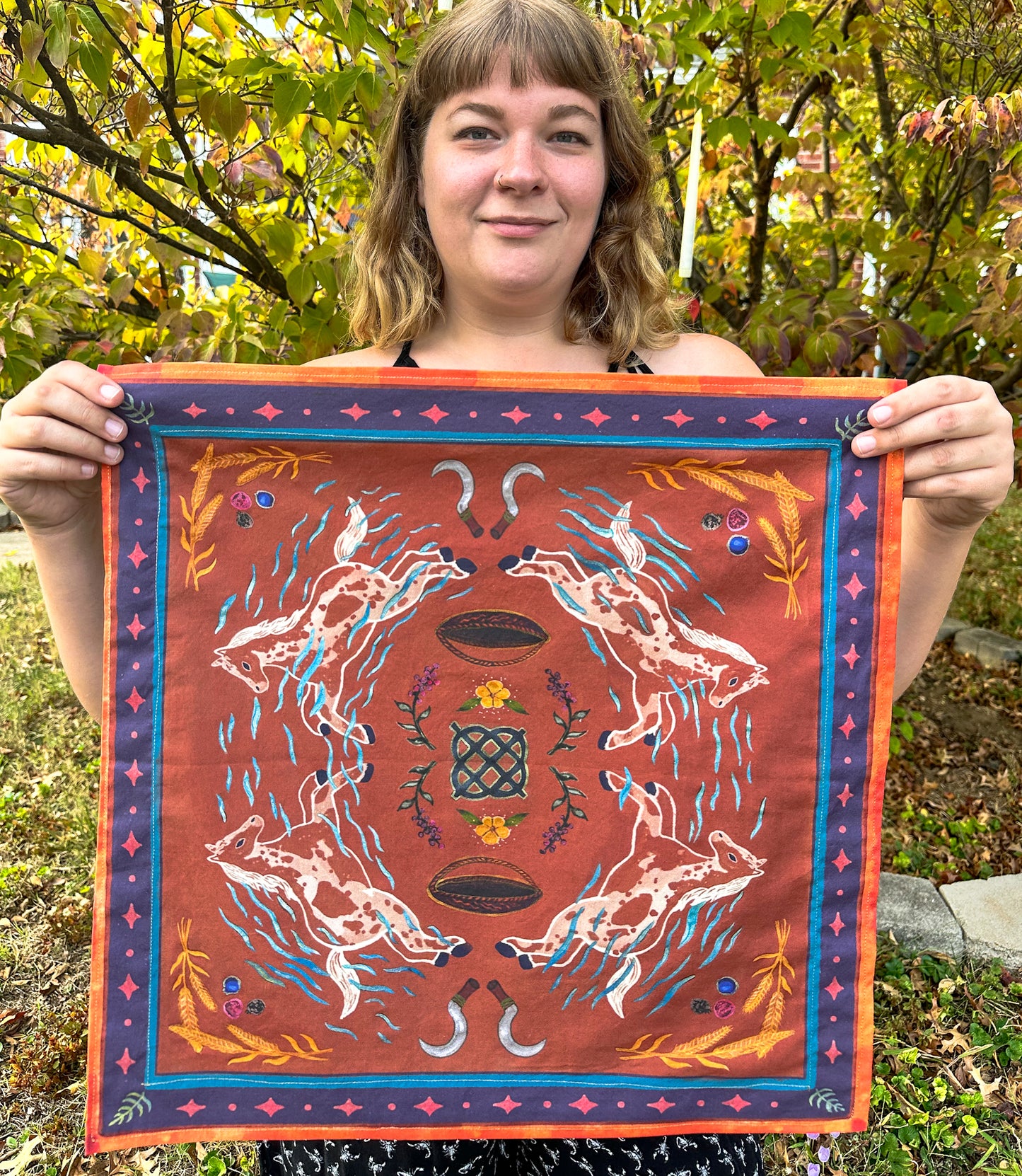 Altar Cloth: Lughnasadh