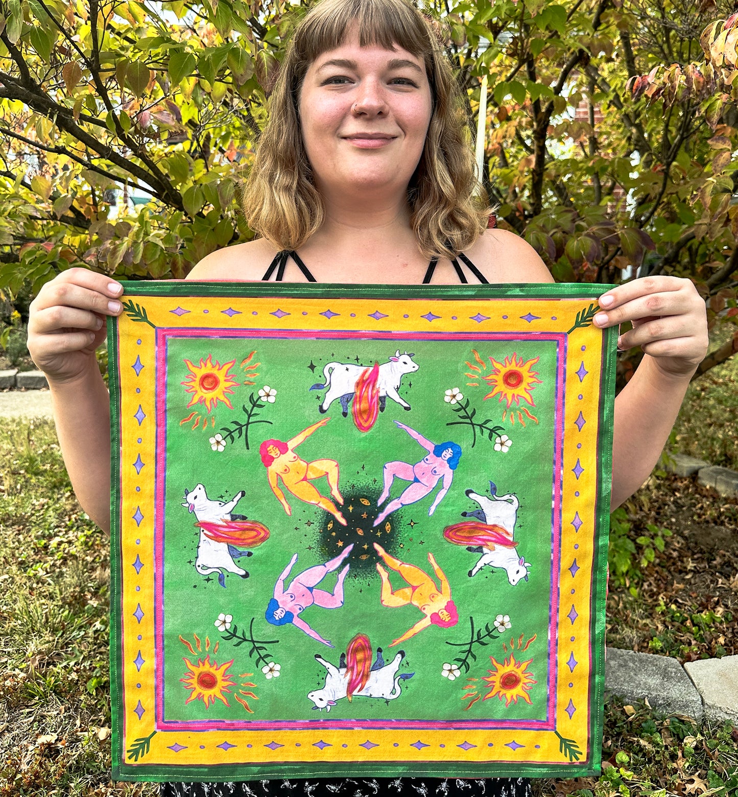 Altar Cloth: Beltane
