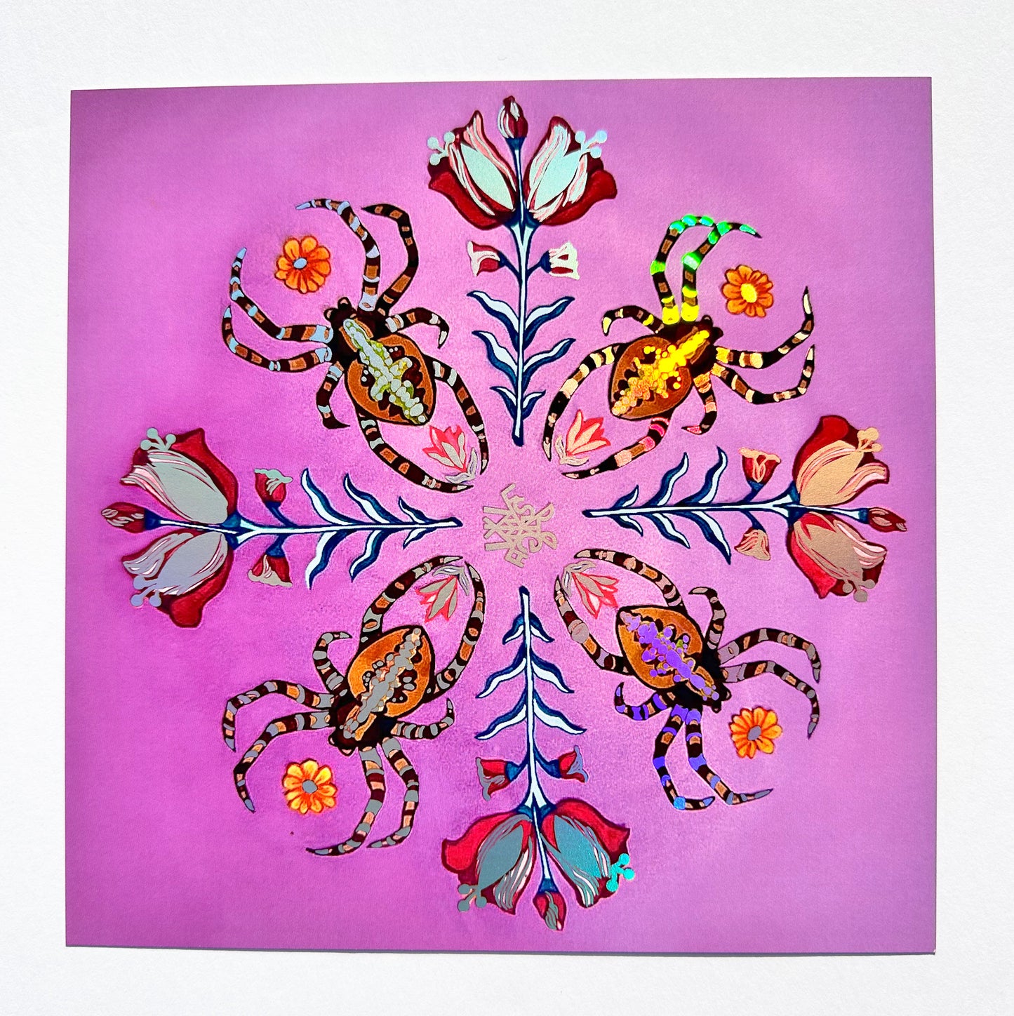 Holographic Foil Sigil print (Creativity)