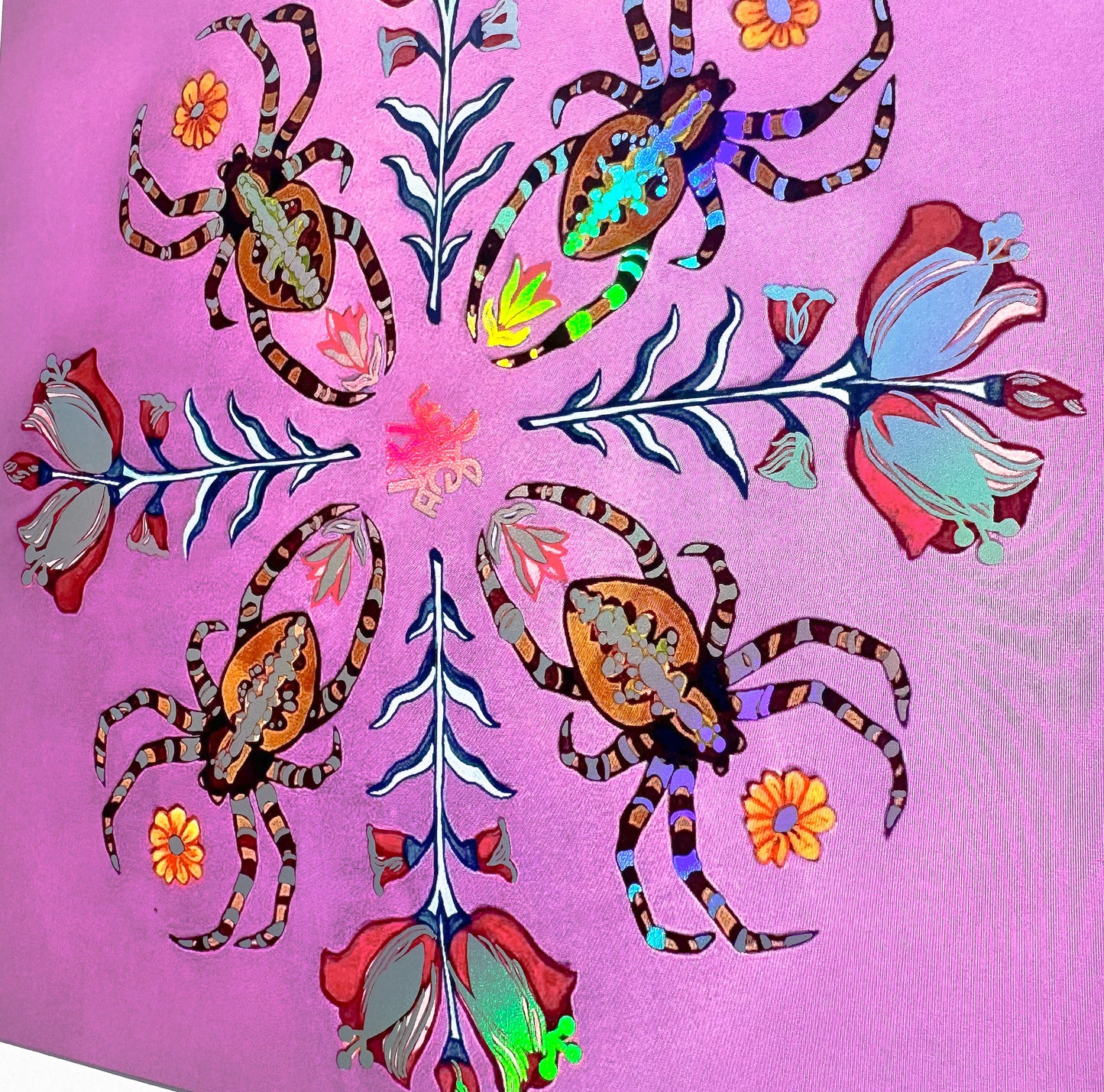 Holographic Foil Sigil print (Creativity)