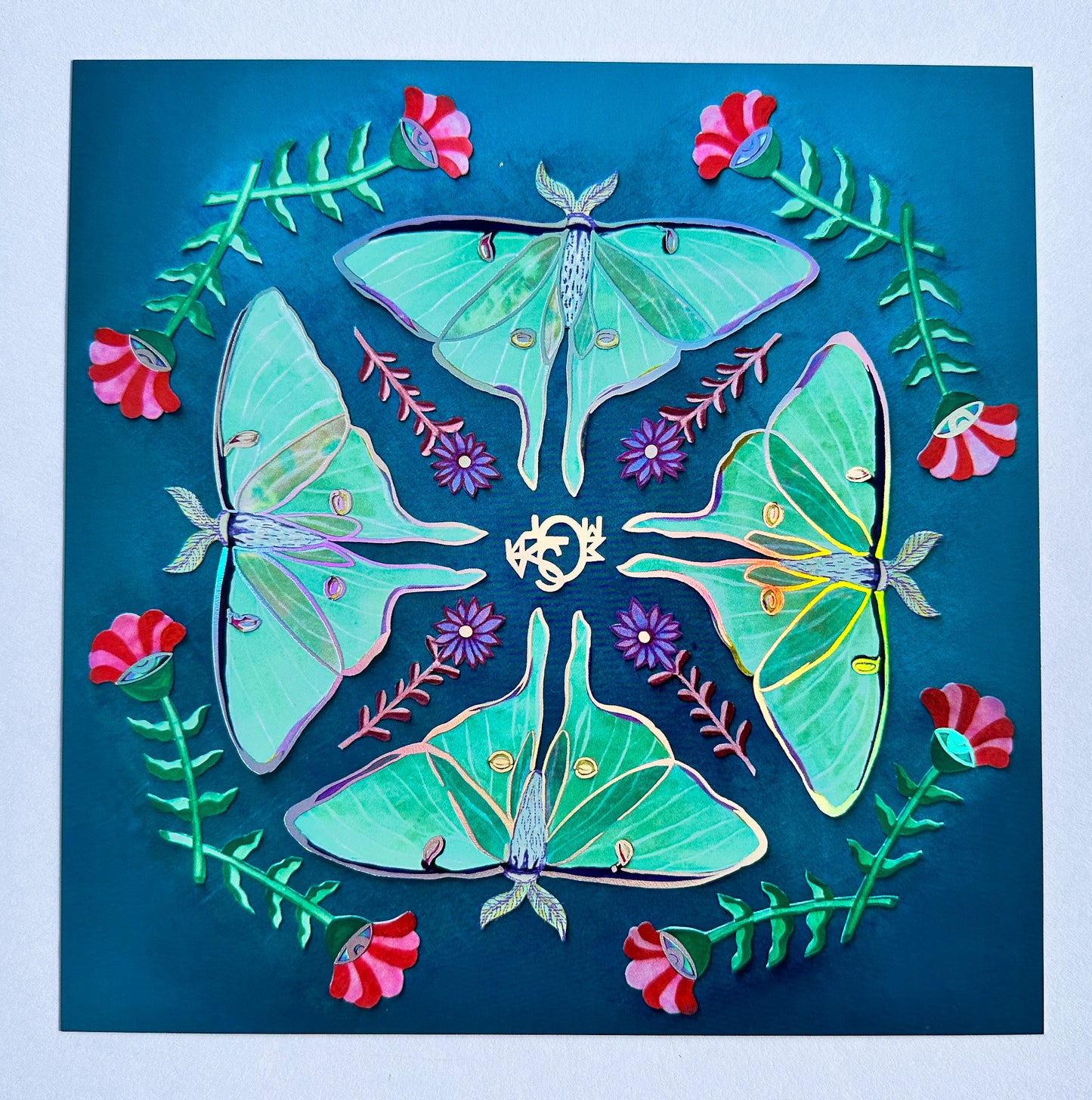 NEW: Holographic Foil Sigil Print (Transformation)