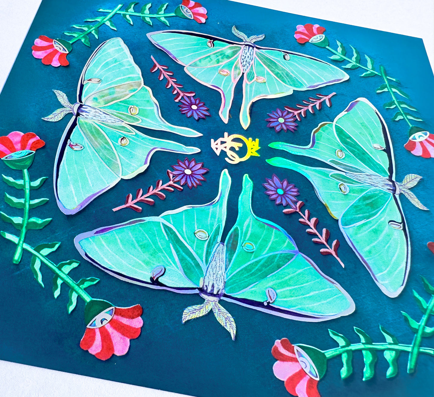 NEW: Holographic Foil Sigil Print (Transformation)