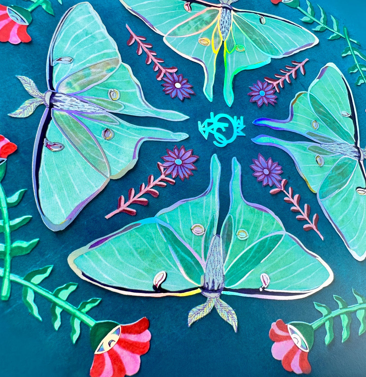 NEW: Holographic Foil Sigil Print (Transformation)