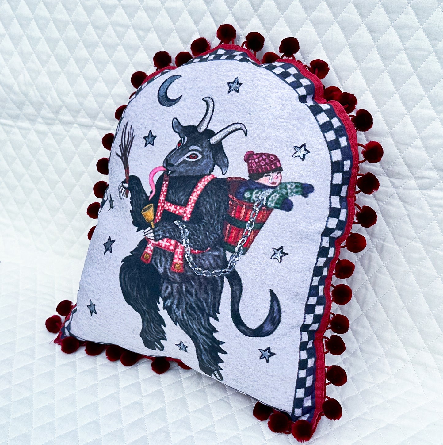 Krampus Pillow