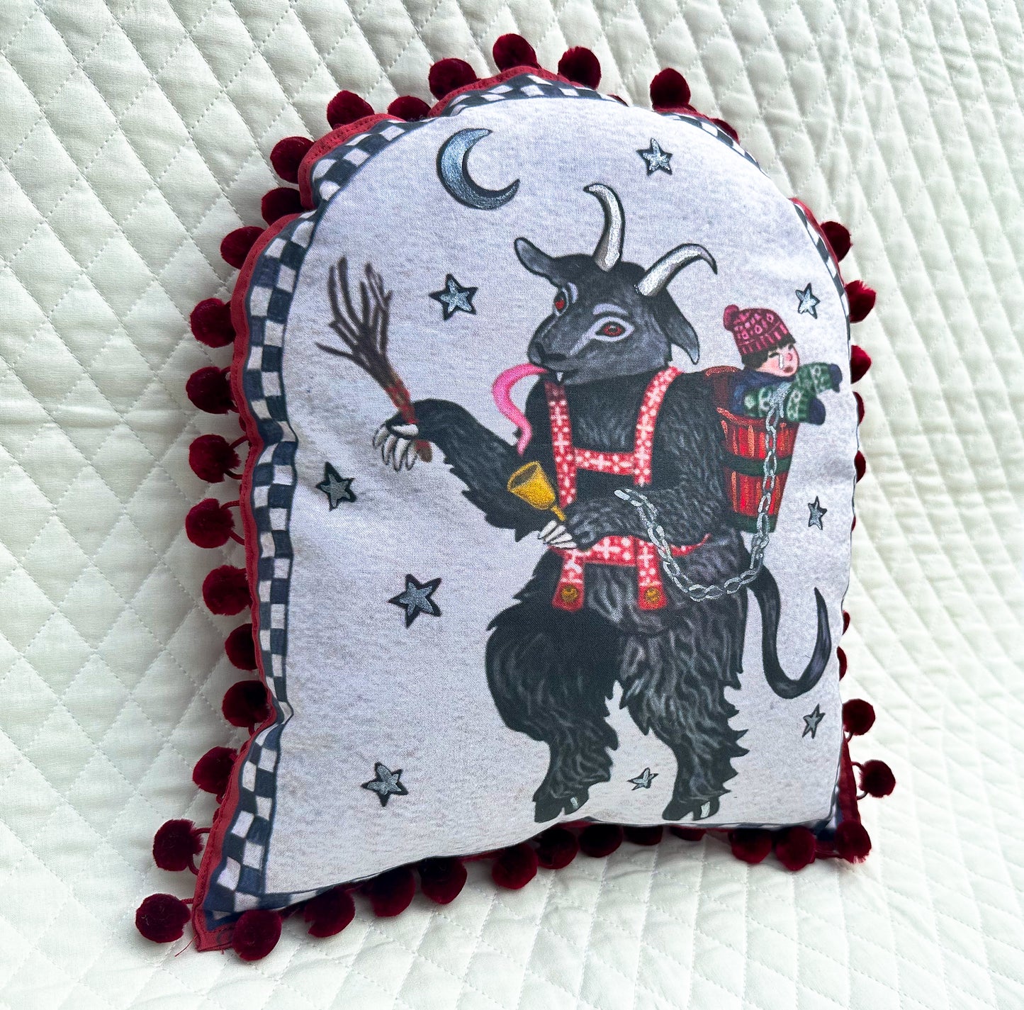 Krampus Pillow