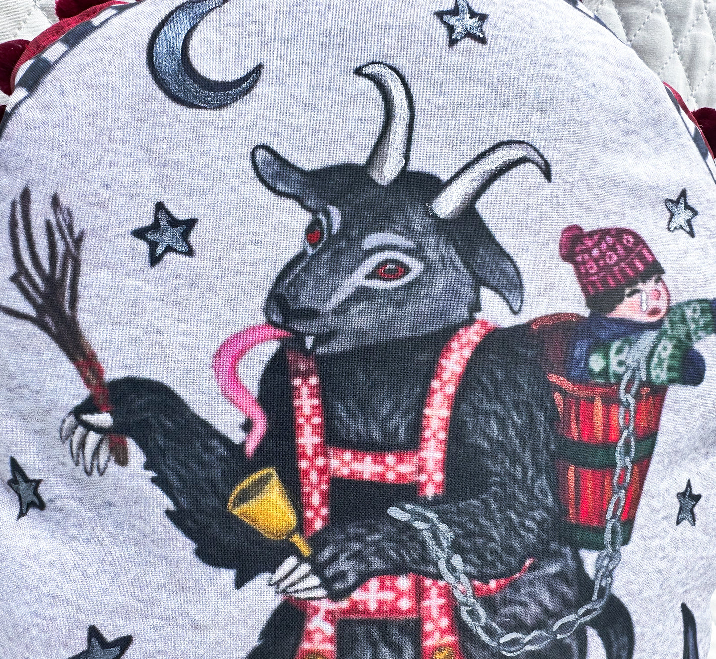 Krampus Pillow