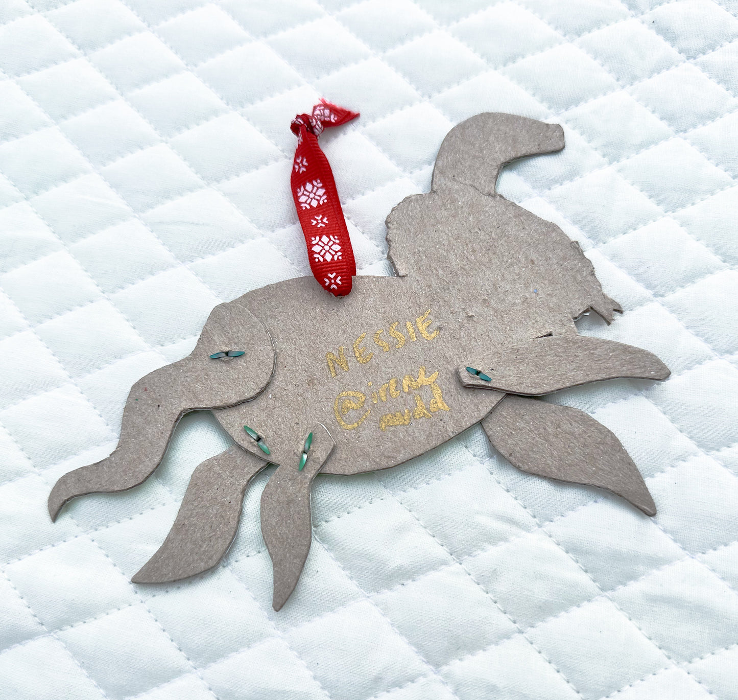 Christmas Cryptids Ornament- Nessie