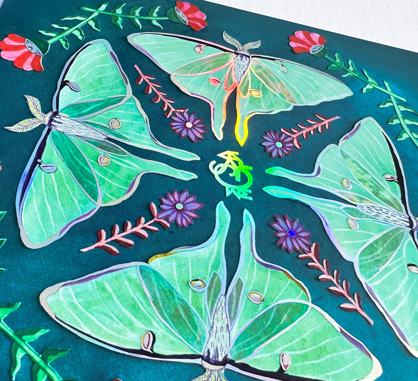 NEW: Holographic Foil Sigil Print (Transformation)