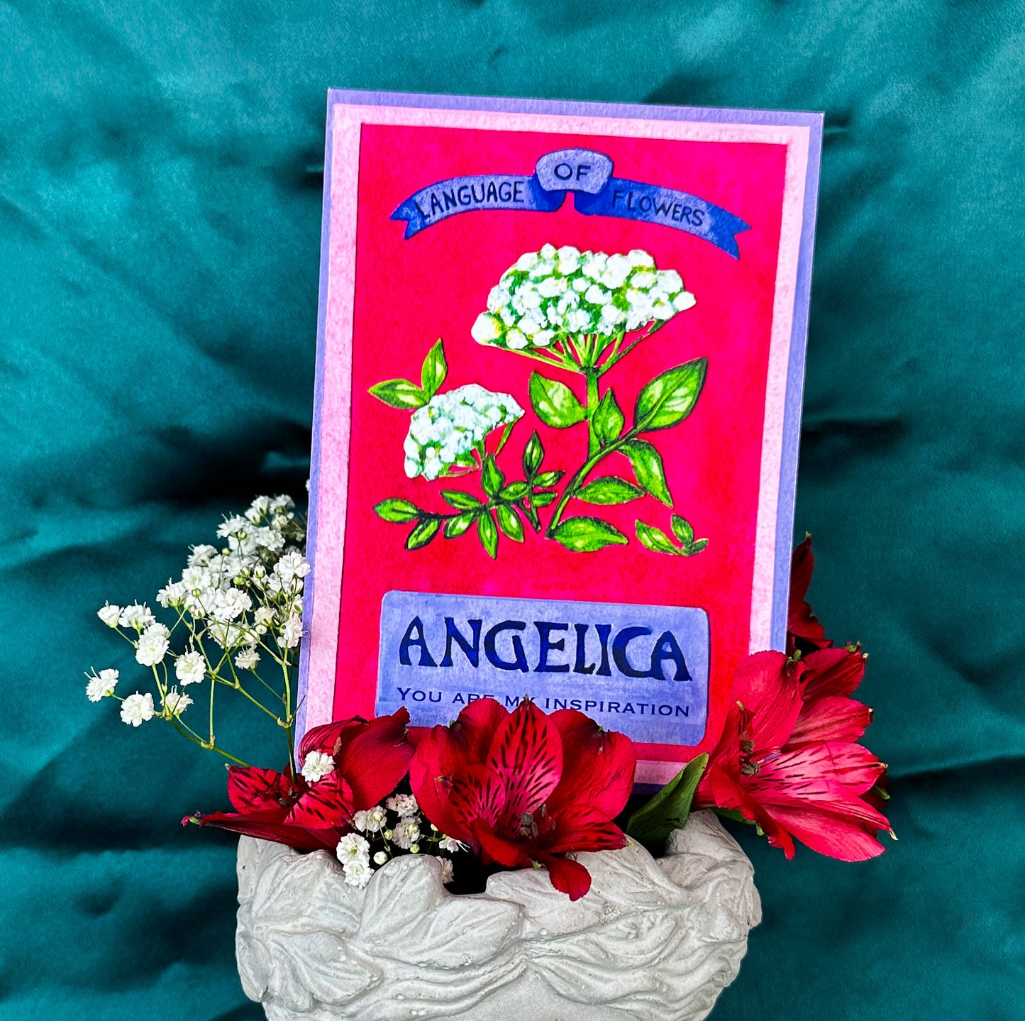 Victorian Flower Language Valentines