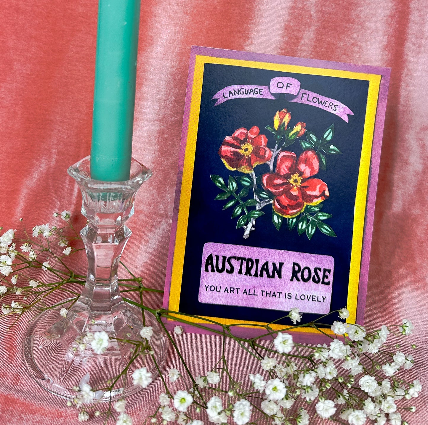 Victorian Flower Language Valentines