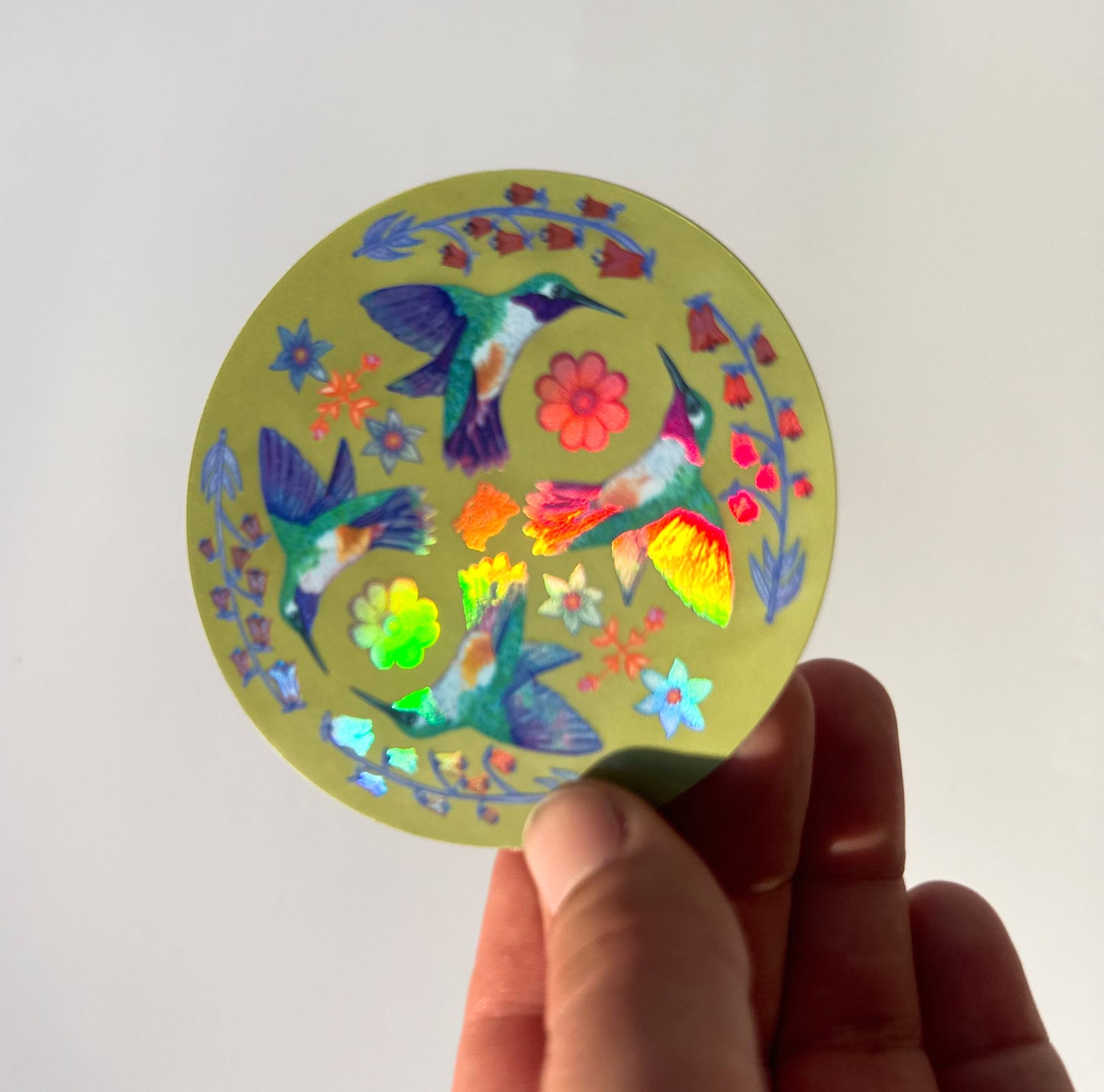 Holographic Joy Sigil Sticker