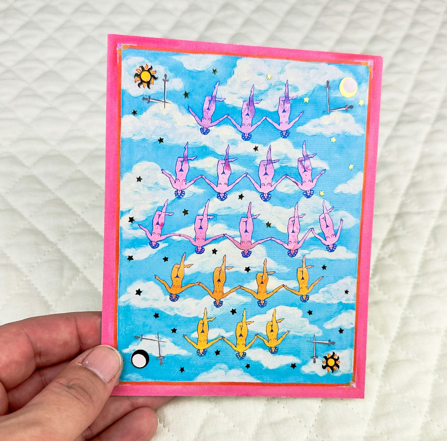 The World, Suspended mini print