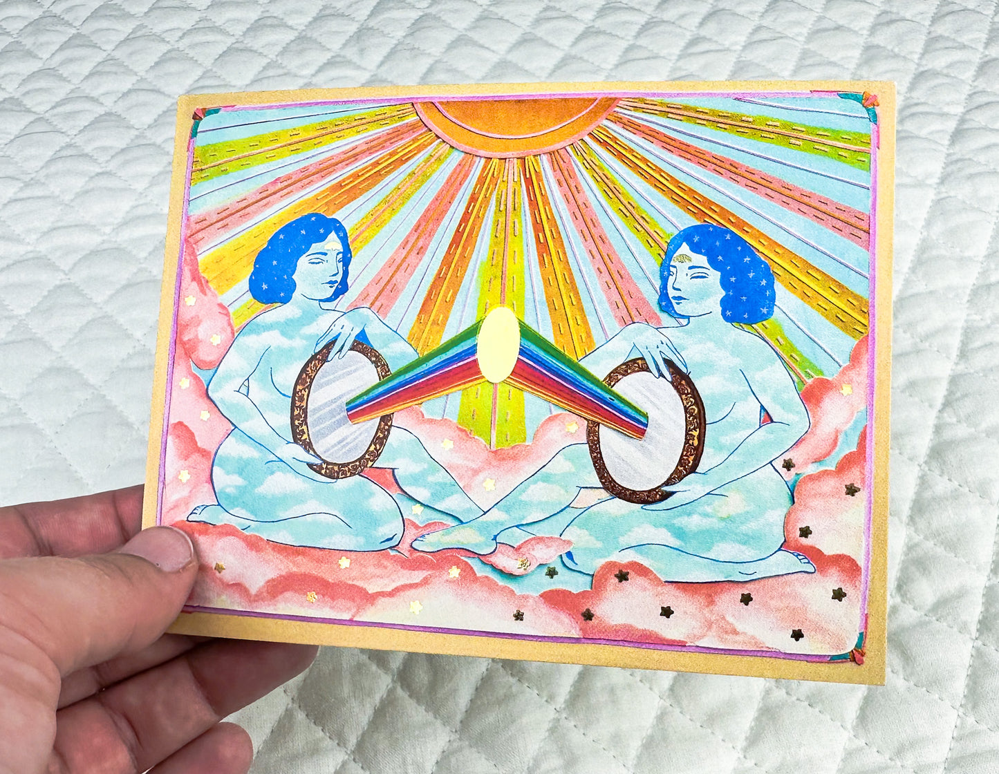 Foil mini print: Reflect What You Are