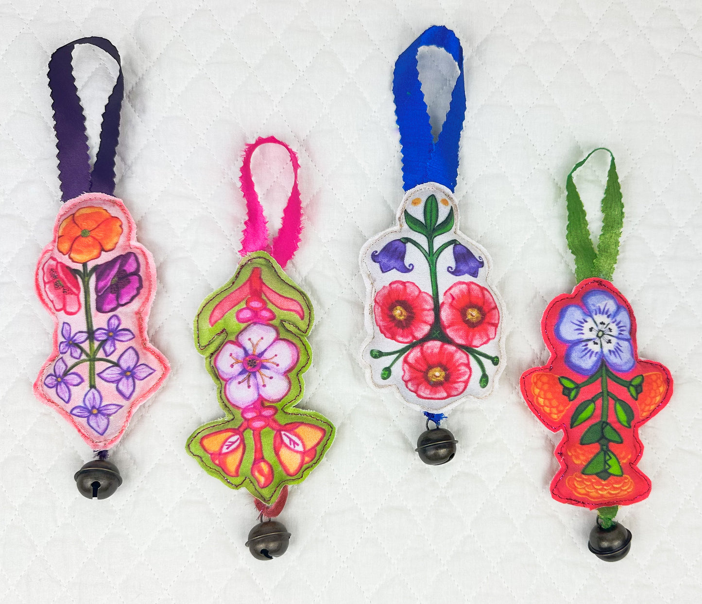NEW: Flower Magic Bell Charms