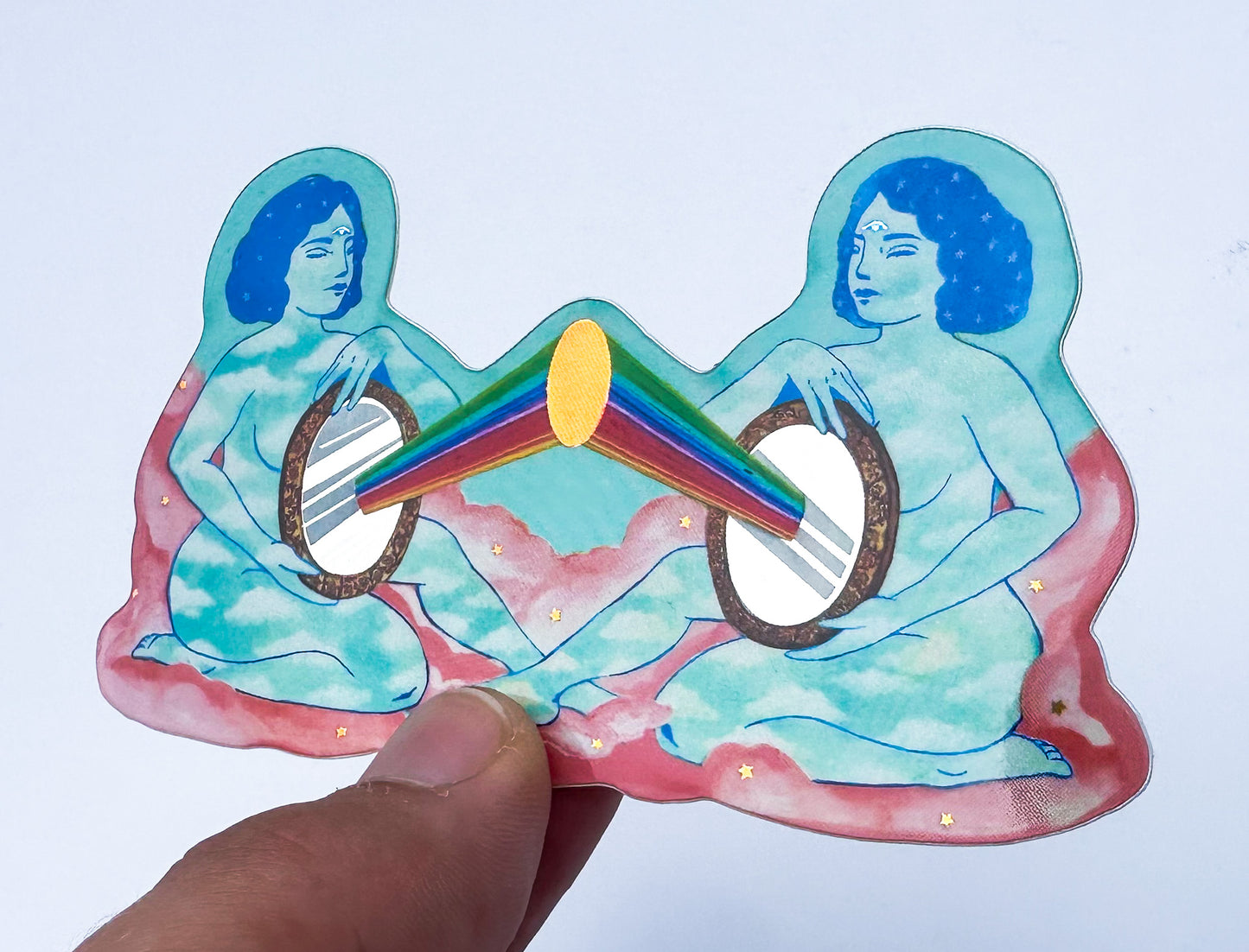 Mirror Sticker: Reflect What You Are