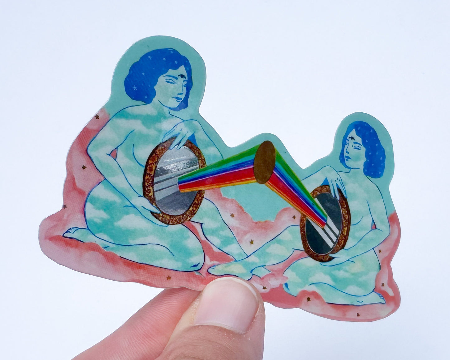 Mirror Sticker: Reflect What You Are