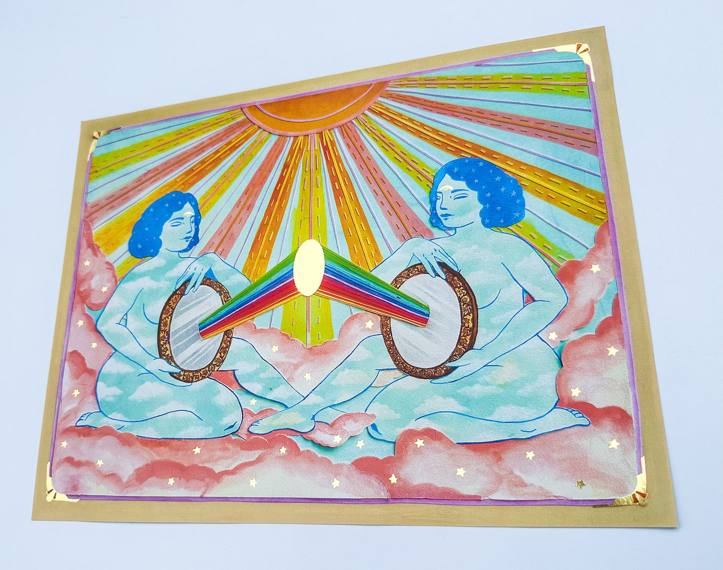 11x14” Foil Print: Reflect What You Are