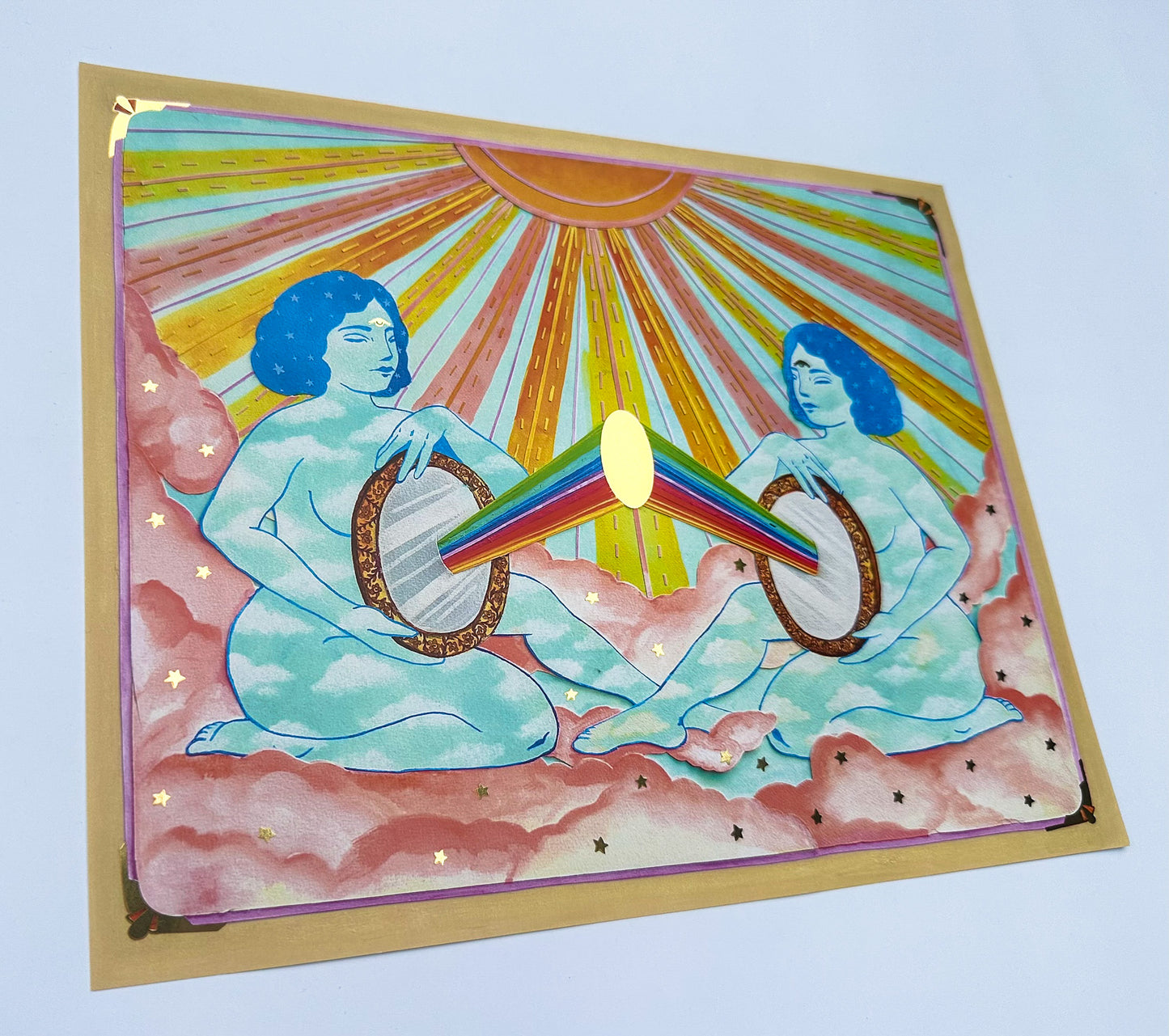 11x14” Foil Print: Reflect What You Are