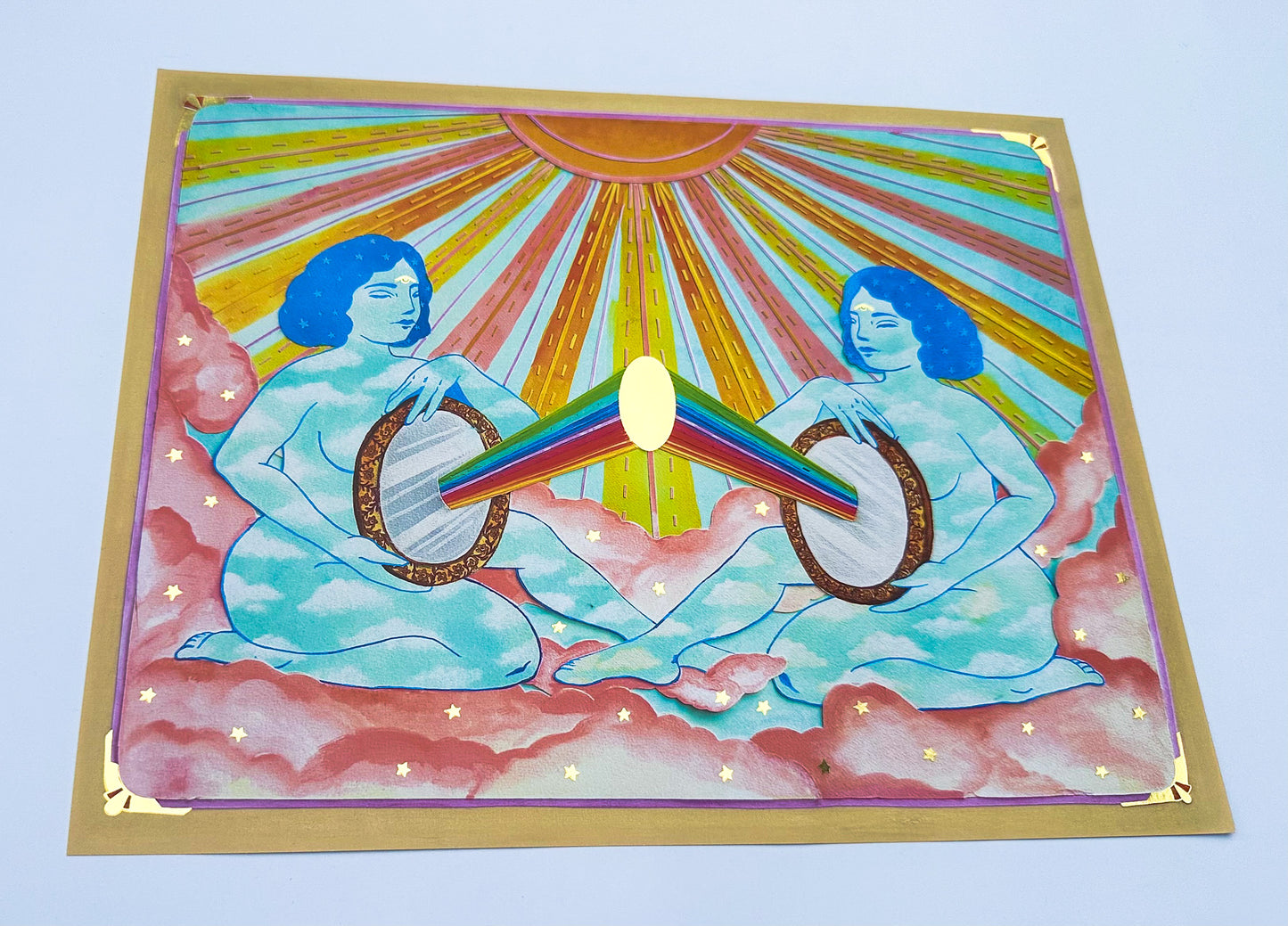 11x14” Foil Print: Reflect What You Are
