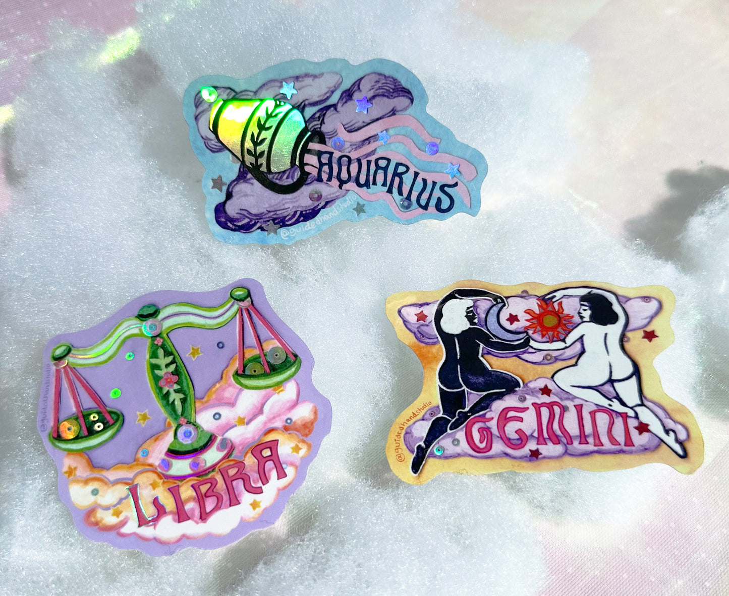 NEW Zodiac Stickers - Air Signs ☁️