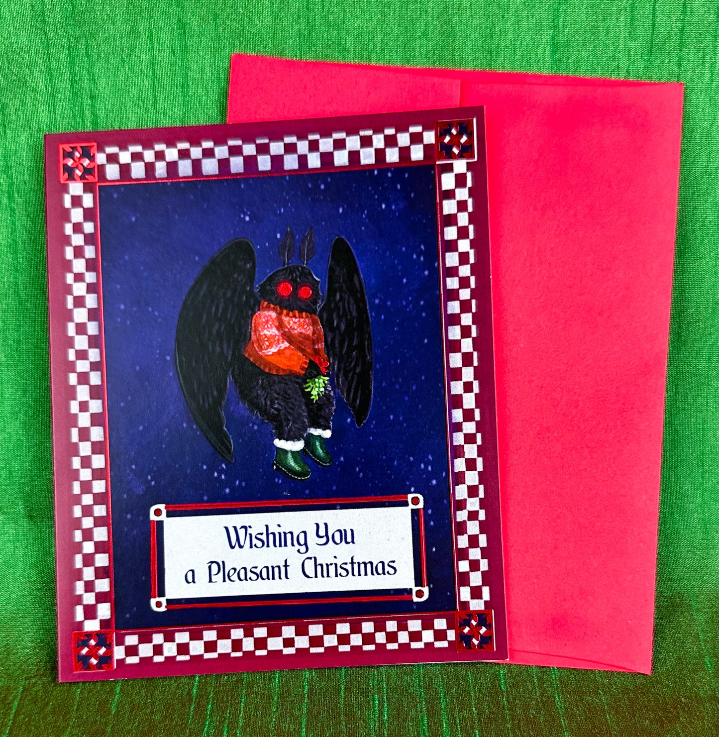 NEW Red Foil Mothman Card