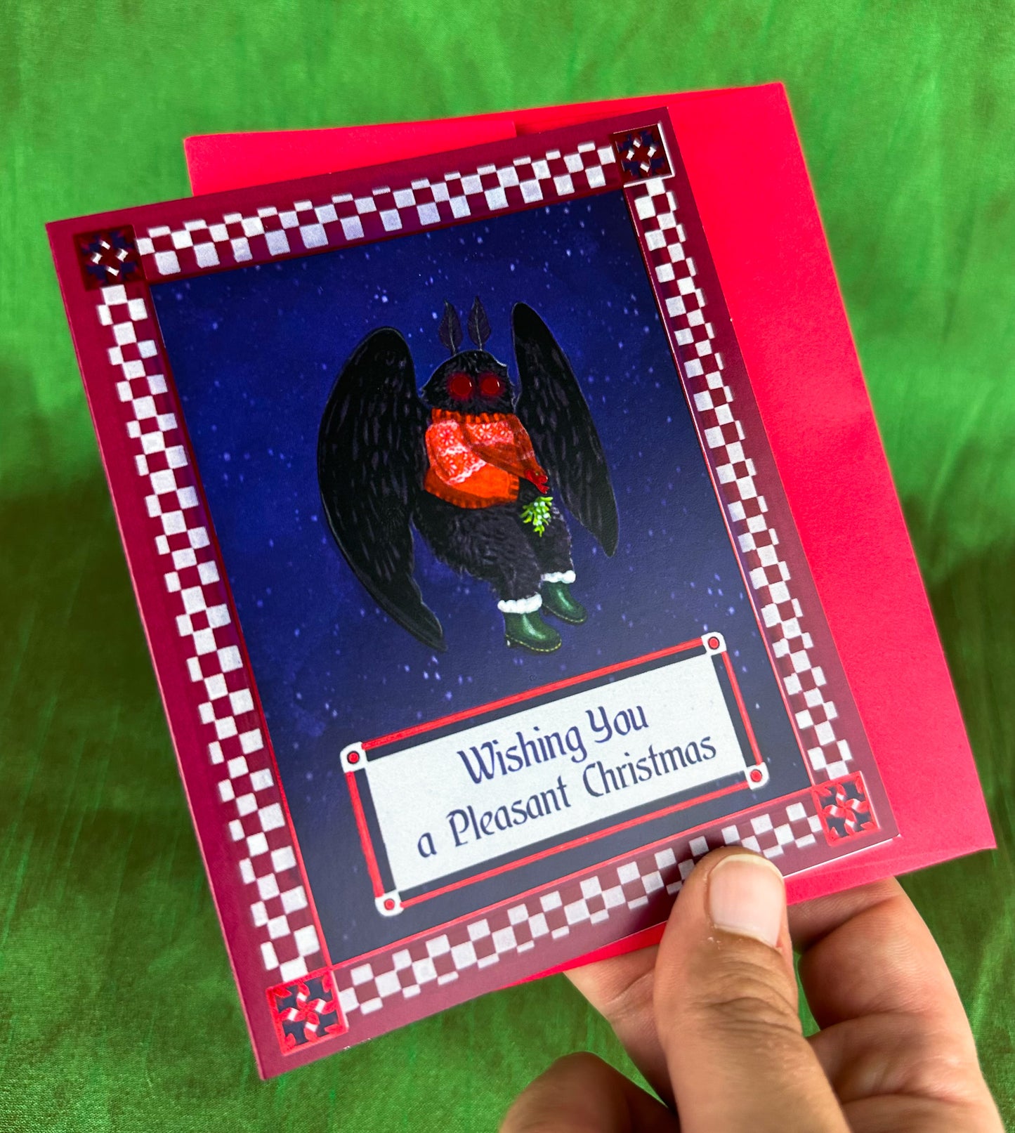 NEW Red Foil Mothman Card