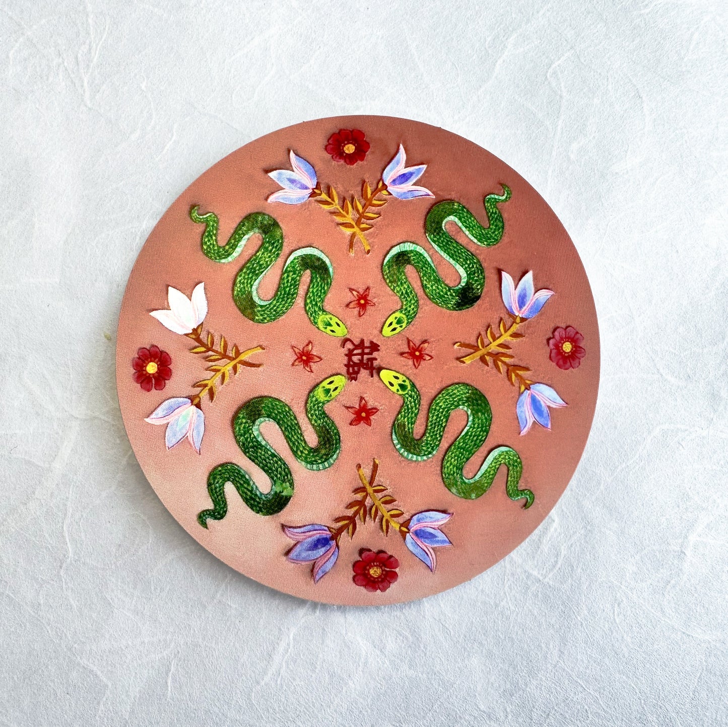 Holographic Pleasure Sigil Sticker