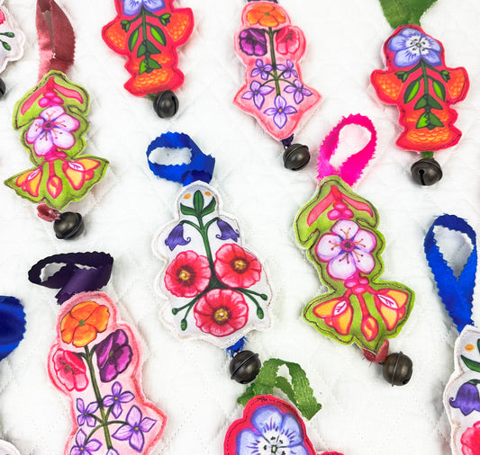 NEW: Flower Magic Bell Charms