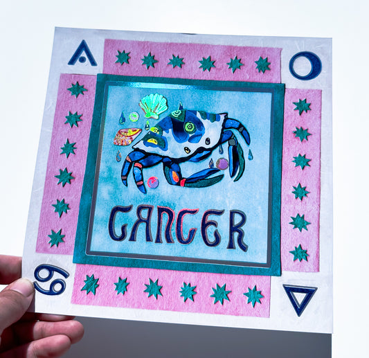 Zodiac Print- Cancer