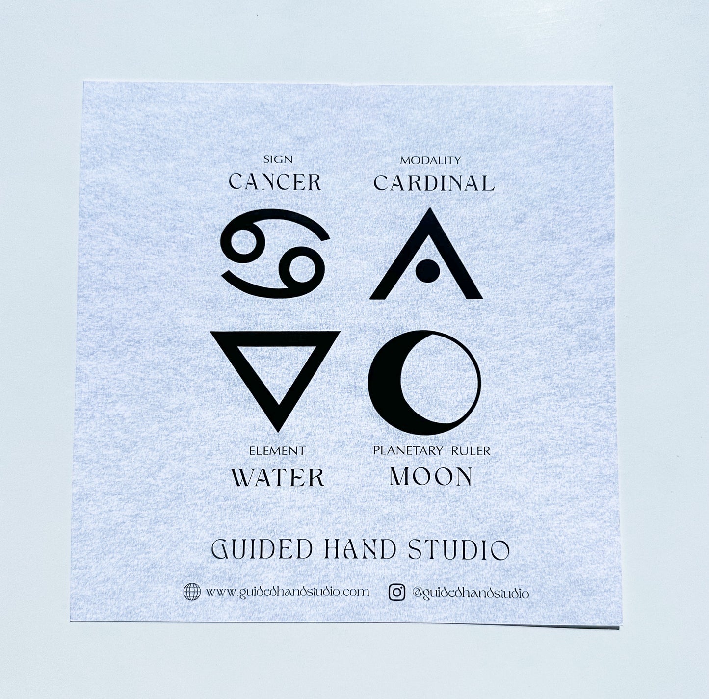 Zodiac Print- Cancer