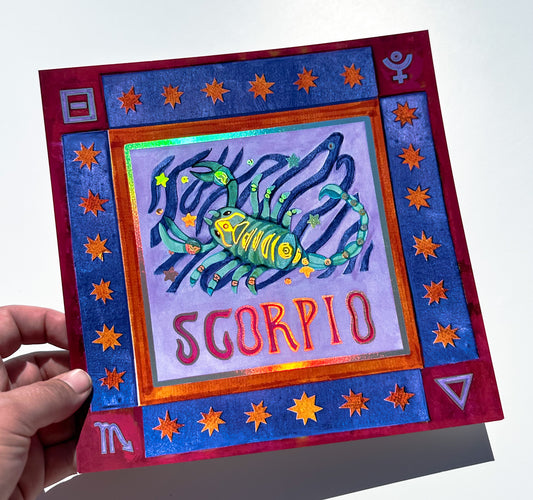 Zodiac Print- Scorpio