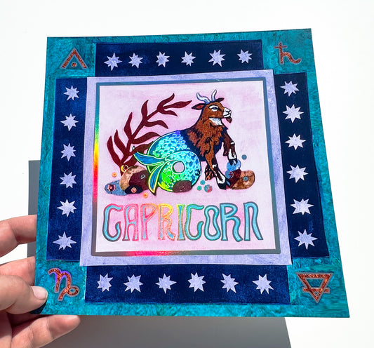 Zodiac Print- Capricorn