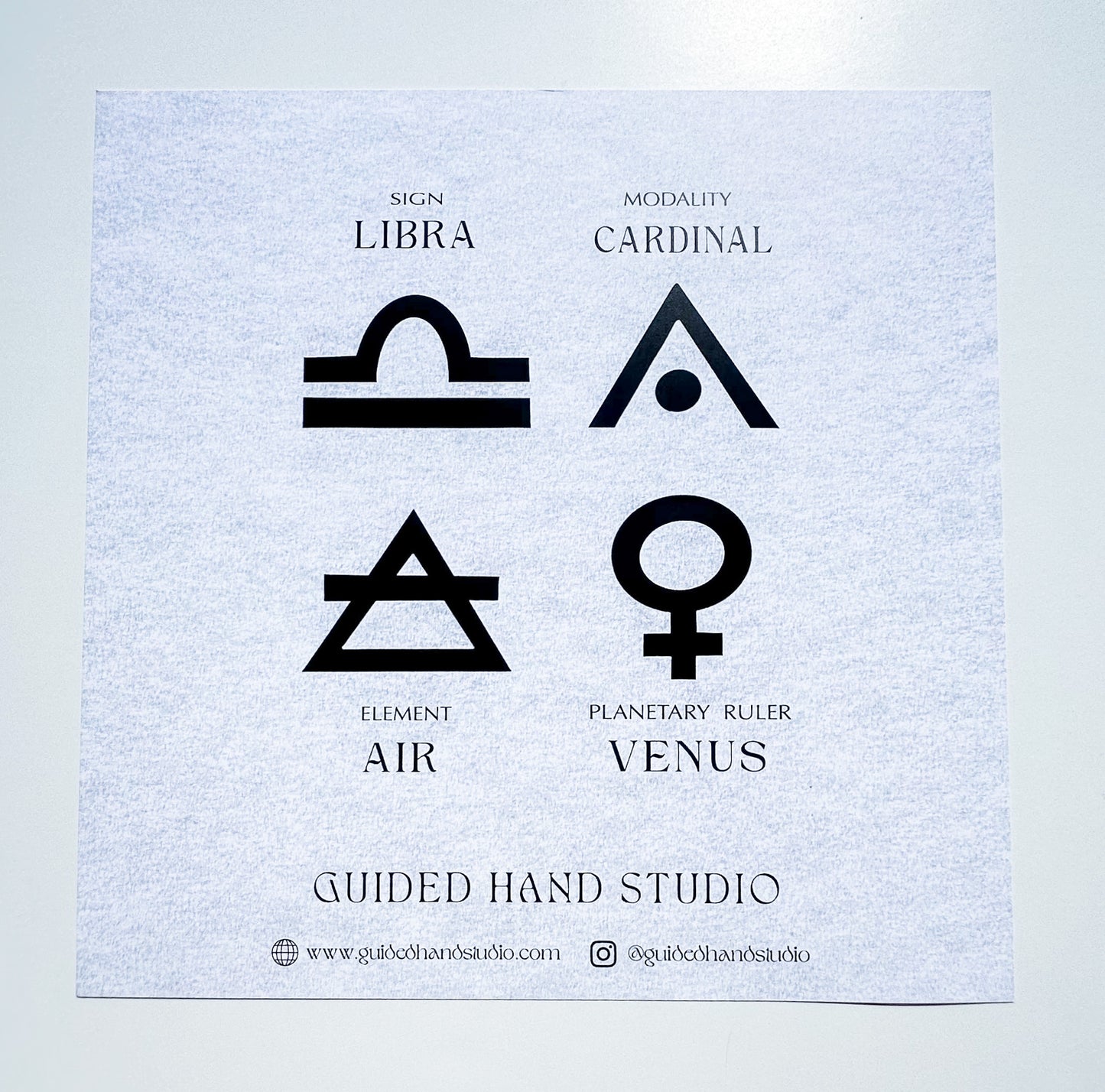 Zodiac Print- Libra
