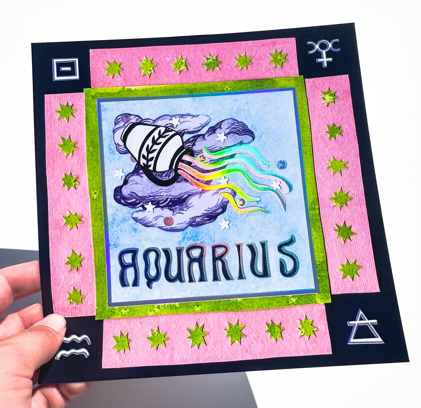 Zodiac Print- Aquarius