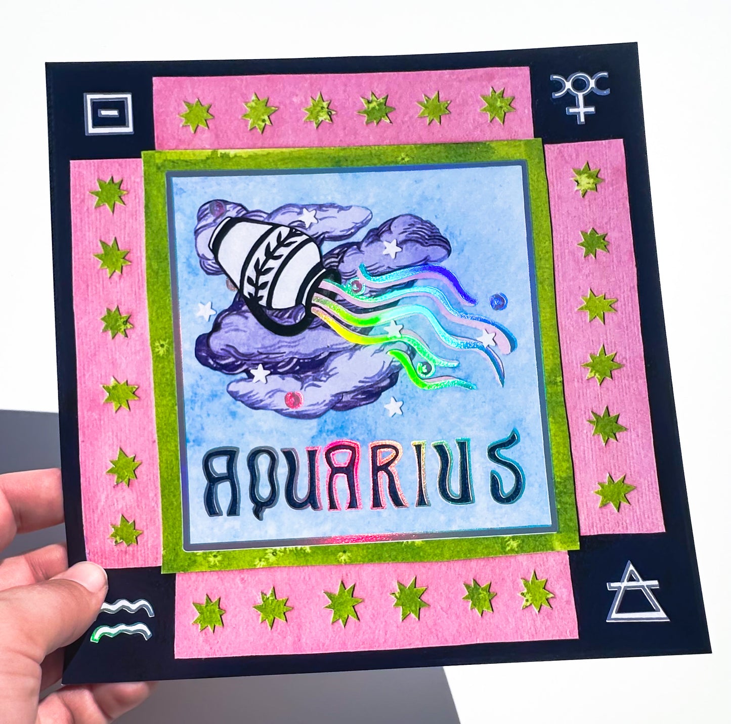 Zodiac Print- Aquarius