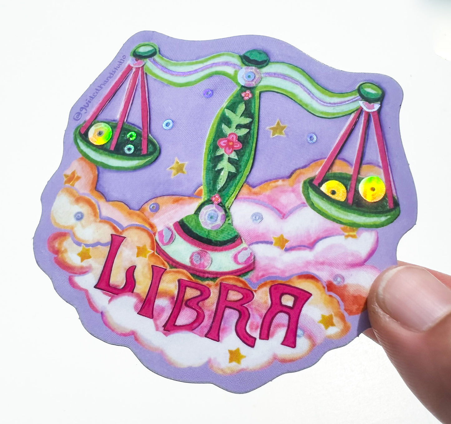 Zodiac Stickers - Libra