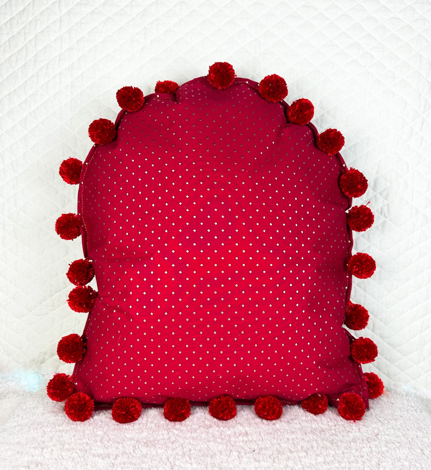 Krampus Throw Pillow