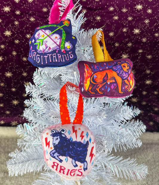 NEW Zodiac Ornaments: 🔥 Fire Signs 🔥