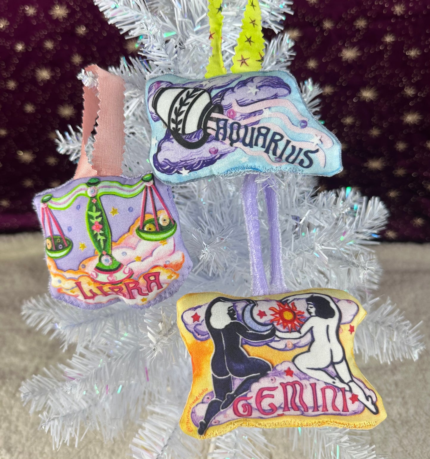 NEW Zodiac Ornaments: ☁️ Air Signs ☁️