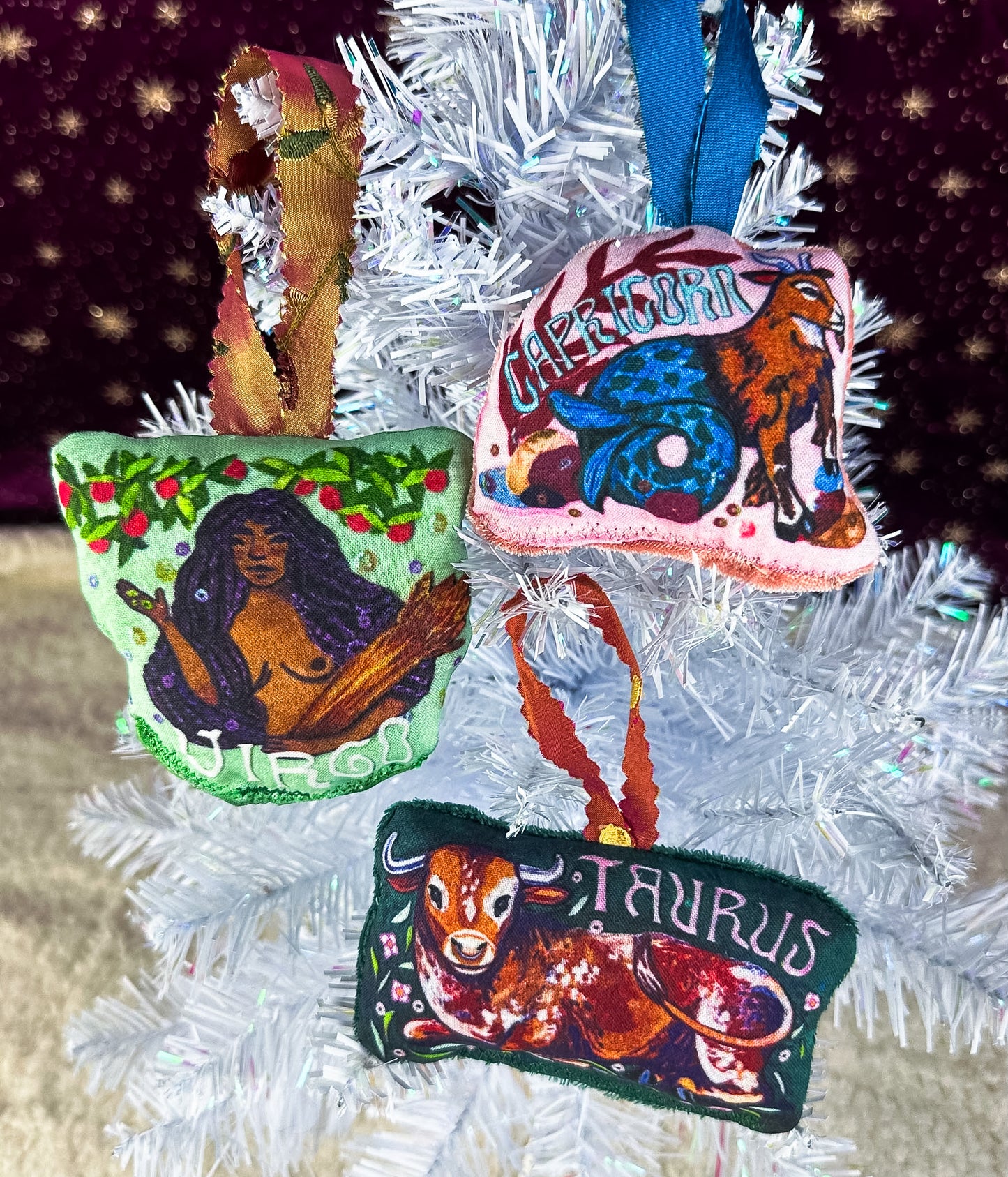 NEW Zodiac Ornaments: 🌿 Earth Signs 🌿