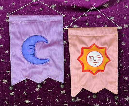 Sun & Moon Bell Banners